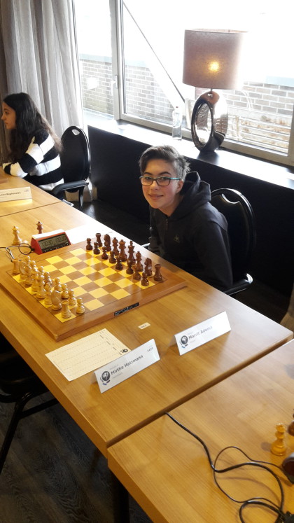 Marrit klaar voor eerste partij